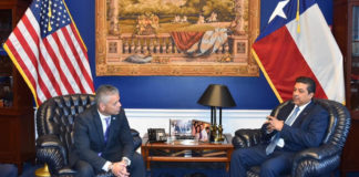 CDV se reúne con Erik Moncayo, Subcomisionado Adjunto de Asuntos Internacionales.