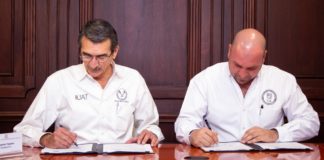Firman convenio UAT y Tribunal de Justicia Administrativa de Tamaulipas.