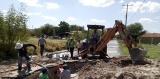 Intensifica COMAPA rehabilitación en fuga de agua.