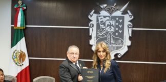 Entregó Maki Ortiz Primer Informe de Gobierno al Cabildo de Reynosa.