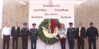 Ayuntamiento de Reynosa rinde homenaje a los Niños Héroes.