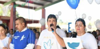 Pide Presidente Municipal que alumnos fomenten la paz.