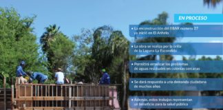 Reconstrucción del cárcamo 27 acabará con problema de aguas residuales.