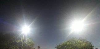 Ilumina Gobierno de Reynosa plaza de la colonia Lázaro Cárdenas.