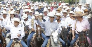 Gobernador celebra cabalgata Unidos Por Tamaulipas en el marco de la Feria Tam
