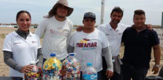 Recolectan en Ciudad Madero 10 kilos de colillas de cigarro.