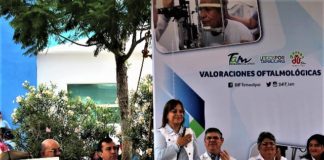 Realiza Gobierno del Edo. y diputada campaña de valoración oftalmológica a familias de Valle Hermoso