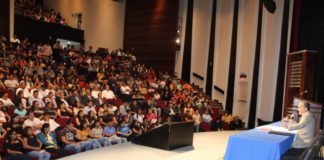 Imparte la UAT semana académica de derecho en el campus sur.