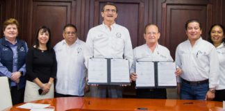 Reafirman la UAT y el ITEA colaboración para el servicio social universitario