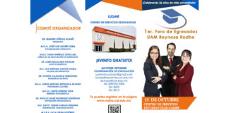 Realizará foro de egresados la UAM Reynosa-Rodhe.