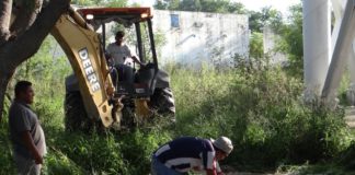 Intensifica COMAPA reparación de tubo de abasto en planta Loma Linda.