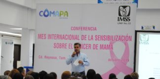 Se suma COMAPA Reynosa a la prevención del cáncer de mama