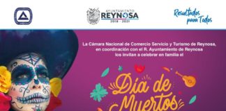 INVITA GOBIERNO DE REYNOSA A LA CELEBRACIÓN DEL DÍA DE MUERTOS 2019