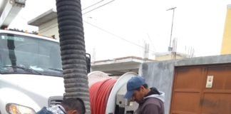 Sondea Municipio, Red Sanitaria con Equipos Vactor