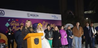 Familias reynosenses disfrutan festividad del Día de Muertos