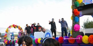 “Exitoso festival del día de muertos.”