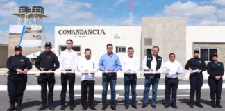 Inaugura Gobernador Complejo de Seguridad Pública en Camargo