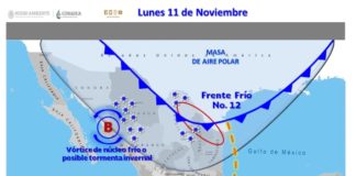 Alerta Protección Civil de Río Bravo,por temperaturas de hasta 4° centigrados