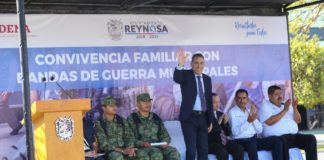 Convivieron familias con Bandas de Guerra municipales