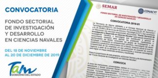 Fondo Sectorial SEMAR- CONACYT 2019