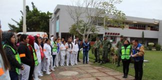 Capacitan a estudiantes en intervención en casos de desastres