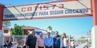 Cumple Carlos Ulivarri con el CBTIS 73