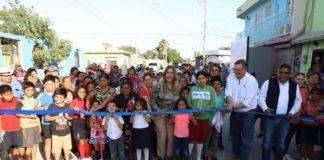 Integración Familiar recibe otra pavimentación hidráulica del Gobierno Municipal