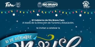 EL R. AYUNTAMIENTO DE RÍO BRAVO,INVITAN AL GRAN DESFILE NAVIDEÑO Y ENCENDIDO DE PINO.