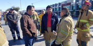 Gobierno municipal,que titula el Lic. Carlos Ulivarri,instruye a Protección Civil de Río Bravo a apoyar a corporaciones hermanas.