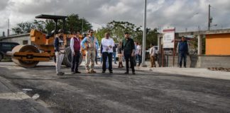 Impulsan federación y municipio importante paquete de obras de pavimentación: Alcalde Mario López