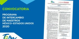 Programa de Intercambio de Maestros México-Estados Unidos 2020