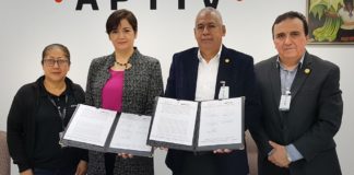 Firman convenio UAT y la empresa APTIV en Reynosa