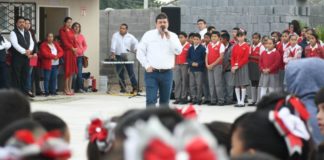 Anuncia Carlos Ulivarri construcción de techumbre en la NISSAN #79