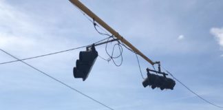 Policía Estatal y Tránsito Municipal coordinaron acciones durante apagones