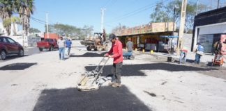 Rehabilita Gobierno de Reynosa cruce en calle Jaime Nunó