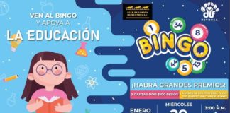 INVITA DIF REYNOSA A BINGO CON CAUSA