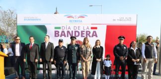 Conmemora Ayuntamiento de Reynosa Día de la Bandera