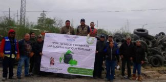 Efectúa Gobierno Municipal Brigada de recuperación de neumáticos