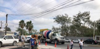 Repara Municipio de Reynosa pavimento de área urbana y rural