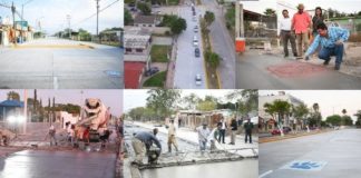 EL AYUNTAMIENTO SIGUE TRANSFORMANDO RÍO BRAVO CON CONCRETO HIDRÁULICO Y SINNÚMERO DE OBRAS MÁS