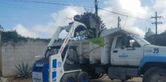 Trabaja Gobierno de Río Bravo en erradicación de basureros clandestinos.