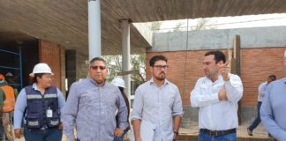 Recorre titular de SEDATU obras del Programa de Mejoramiento Urbano en Reynosa