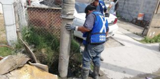 Con acciones contínuas de desazolve el Municipio mejora el drenaje sanitario