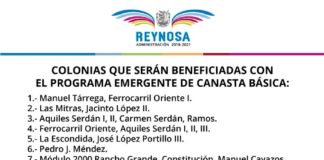 Inicia programa emergente de apoyo a colonias vulnerables por COVID-19