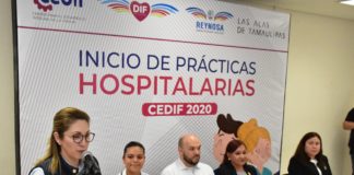 INICIA DIF REYNOSA PRÁCTICAS HOSPITALARIAS CEDIF 2020