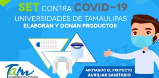 SET contribuye con Auxiliares Sanitarios para la contingencia COVID-19