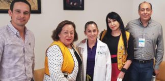 DONA CLUB DE LEONES RIO BRAVO LA SAUTEÑA, MATERIAL DE HIGIENE AL HOSPITAL MATERNO INFANTIL DE REYNOSA