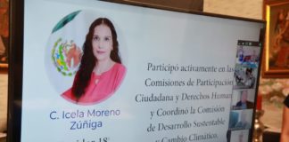 Rinde Municipio Homenaje Póstumo a Regidora Icela Moreno Zúñiga