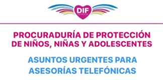 ATIENDE PROCURADURÍA DIF VÍA TELEFÓNICA