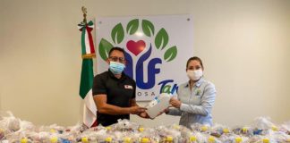 ENTREGA DIF REYNOSA APOYO A NIÑOS CON CÁNCER